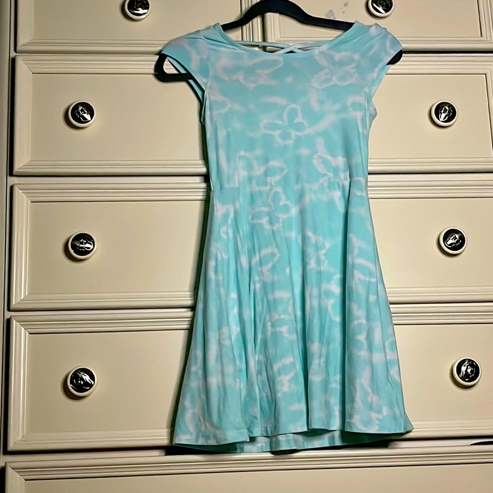 Blue summer dress